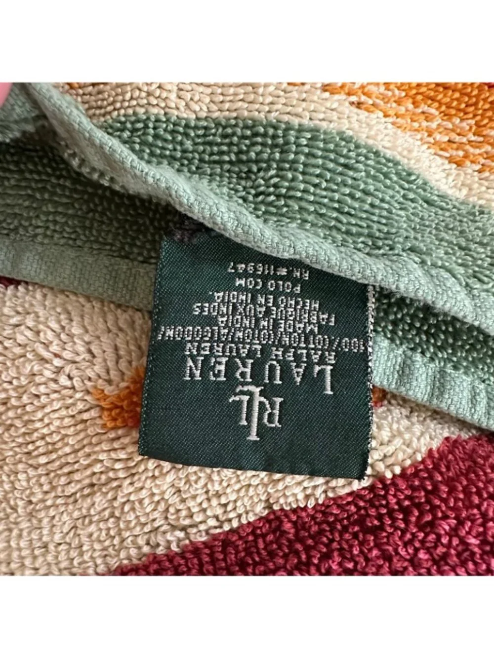 Vintage Ralph Lauren southwestern print towel